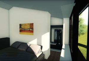 Stéphen Mure Architecte - Saint-Etienne - Maison passive - Nelly & Yoann - Chambre