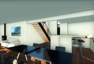 Stéphen Mure Architecte - Saint-Etienne - Maison individuelle - Anne-Lise & Cédric - Séjour