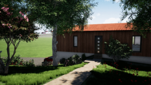 Construction Maison bois dans le Pilat - Stéphen Mure Architecte Saint-Etienne - Habitat Maison passive 05