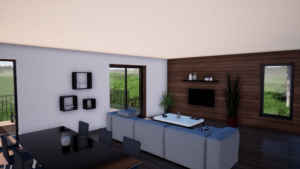 Construction Maison bois dans le Pilat - Stéphen Mure Architecte Saint-Etienne - Habitat Maison passive 08