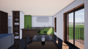 Construction Maison bois dans le Pilat - Stéphen Mure Architecte Saint-Etienne - Habitat Maison passive 09