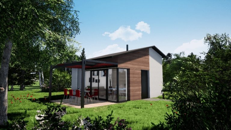 Projet d'une Tiny House en bois - Mini Maison - Architecte - Saint-Etienne