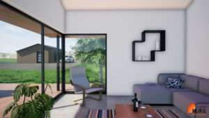 Réhabilitation Maison pierres - Saint-Chamond - Stéphen Mure Architecte - Maison passive (7) Salon