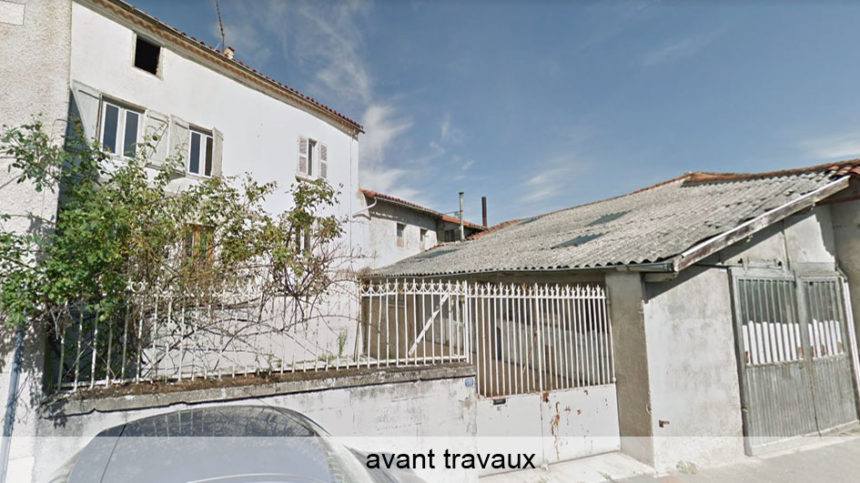 Réhabilitation de 4 logements en centre bourg - Champdieu - Stéphen Mure Architecte - Maison passive (2) Avant travaux
