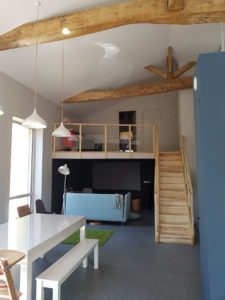 Réhabilitation d'une grange en Maison Passive - Stéphen Mure Architecte - Séjour