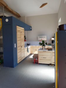 Réhabilitation d'une grange en Maison Passive - Stéphen Mure Architecte - Cuisine